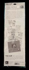 K&Conpany Happy Trails Beach Vacation Ocean Palm Tree Trip Chipboard Words NIP