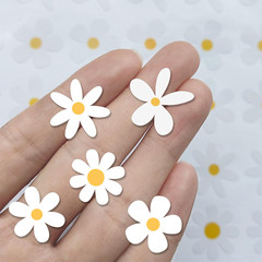 Set of 70, Little Daisies Stickers, Cute Flower Stickers, Laptop Stickers, Water