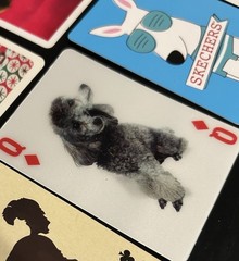 Lot of 20 Dog Themed Single Playing Cards Vintage to Modern craft junk journal