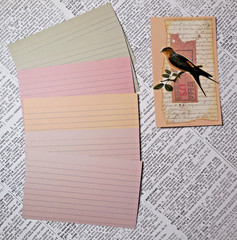 100 Junk Journal & Collage Supplies Ephemera incl. Vintage and Handmade Items