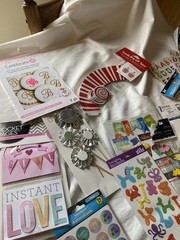 1 Lb 10oz Stickers Lot Of Stencils, Party Props, Stickers Stickers Stickers
