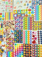 399+ Pcs. Scrapbook Sticker Lot Stickers wholesale bulk lots stickers retro yang
