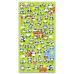 CUTE PLAYING PANDA STICKERS Bear Animal Sticker Sheet Kawaii Kid Craft Scrapbook