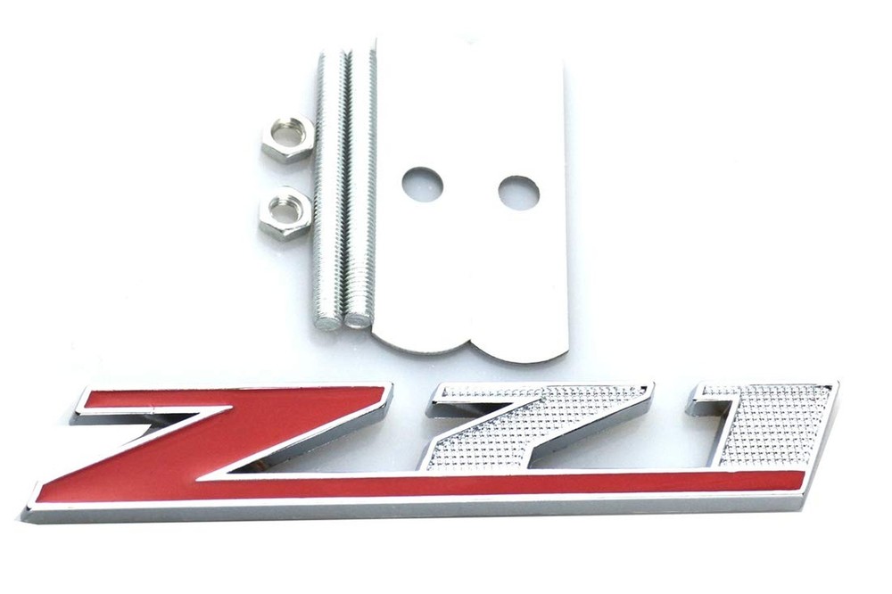 Aimoll 1PC Grille Z71 Emblem Badge Replacement for Gm Chevrolet Silverado Tah…