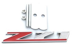 Aimoll 1PC Grille Z71 Emblem Badge Replacement for Gm Chevrolet Silverado Tah…