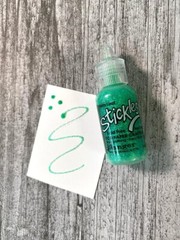 Ranger, Stickles Glitter Glue, Palm Leaf, Green Glitter, Grass Green Glitter