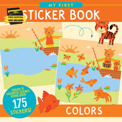 My First Sticker Book – Colors (175 Stickers) ⭐️⭐️⭐️⭐️⭐️