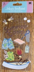 RARE Jolees SUMMER CAMP CANOE Bee Bug Net S’mores Outdoor Adventures Swim Shorts