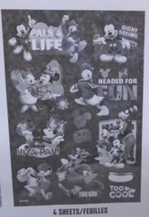American Greetings Stickers Value Pack Disney Mickey Mouse Goofy Pluto 144 Pcs