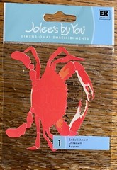 RARE Jolees Red Crab Live marine crustacean Ocean Sea Fishing Maine Boston 3D