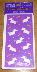 Hallmark Heartline Stickers Unicorns Rainbows NIP 2 Sheets Free Shipping at $15