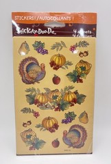 Vintage American Greetings Stickety-Do-Da Thanksgiving Stickers – 4 Sheets