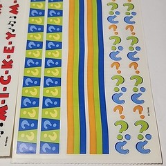 SandyLion Disney Stickers Mickey Mouse Goofy Disneyland Disney World 4 Sheets