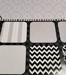 Junk Journal Card stock Pad Goth Halloween Black DCWV 12 x 12 48 Sheets