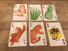 Spanish Playing Cards 6 ATC Swaps/Junk Journals/Scrapbooks/Crafts
