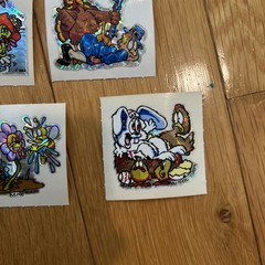Vintage BJs Calendar Stickers Lot Of 5 Prismatic Stickers BJ BJ’s 1983 1984