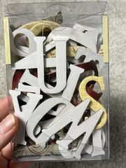 7 Boxes Chipboard Alphabet Letters, Shapes, Board Books