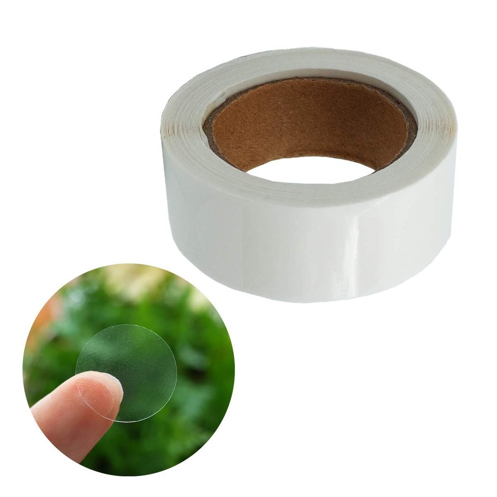 Clear Round Adhesive Stickers Envelope Seal Labels 500 Count