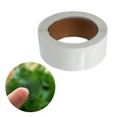 Clear Round Adhesive Stickers Envelope Seal Labels 500 Count