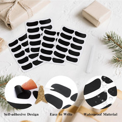 Eye Black Stickers 100 Pairs Self-Adhesive Face Stickers for Sports Game Day