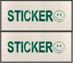 $2 Two Dollar 1976 Federal Reserve Note (US CURRENCY STICKERS) (Lot Of 2)