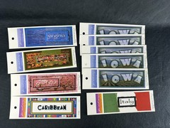 Lot of Travel Bahamas Washington DC Las Vegas Scrapbook Stickers and art