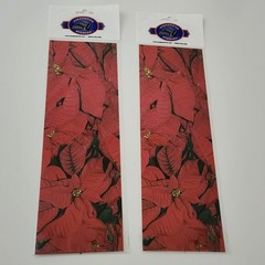 NEW Lot CHRISTMAS HOLIDAY Scrapbook Borders Laser Cut Holly Poinsettia Shotz -G
