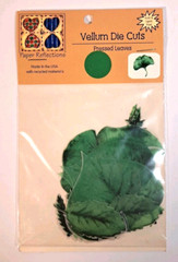 PAPER REFLECTIONS VELLUM DIE CUTS PRESSED LEAVES