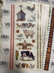 New vintage LOT of 10 sheets of (6 x 12″) STICKERS sandylion psx me mybideas