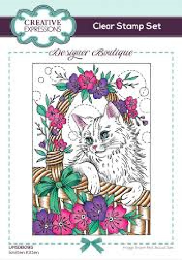 Creative Expressions ACRYLIC STAMPS – SMITTEN KITTEN