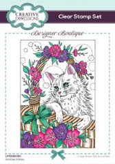 Creative Expressions ACRYLIC STAMPS – SMITTEN KITTEN