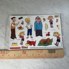 NOS Clifford The Big Red Dog Stickers Scholastic Vintage 2001 Sealed Scrapbook