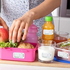Food Date Storage Labels Removable Freezer Label for Containers, 1x2Inch 1500Pcs