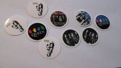 Pre Cut One Inch Bottle Cap Images Queen Rock Band Music Free Ship