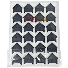 12Sheets 6 Colors Adhesive Corners for Photos Scrapbook Picture Mounting Corners