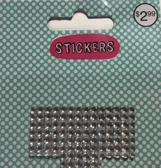 GIANT SILVER RHINESTONE LETTER “T” Stickers(1pc)JoAnn’s•Name•Initial •Label•Last