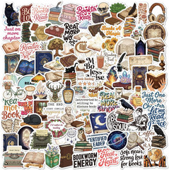 200 PCS Book Stickers for Adults,Bookish Stickers for Kindles,Book Journal Stick