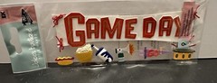 Jolee’s Boutique GAME DAY Cheer Popcorn Phrase Sticker Scrapbooking