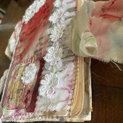 Spring Coral Junk Journal Vintage Style