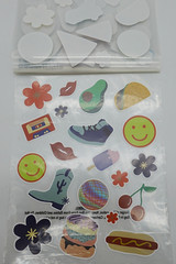 Room Essentials 4‑Pk Stickers Decorative Stickers for Kids Crafts, Water Bottles