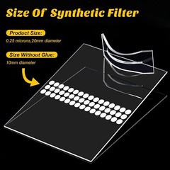 Mushroom Cultivation Filter Stickers – Waterproof 20mm Round Air Exchange Discs