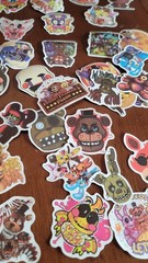 40ct ASST Five Nights At Freddy Stickers ST4