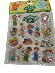 Vintage Cabbage Patch Puffy Stickers Circus Parade 1983 Style 4