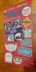 Vtg Scrapbooking 2 Pack Sayings #2 & Tops & Bottoms Paper Pizazz Punch Outs