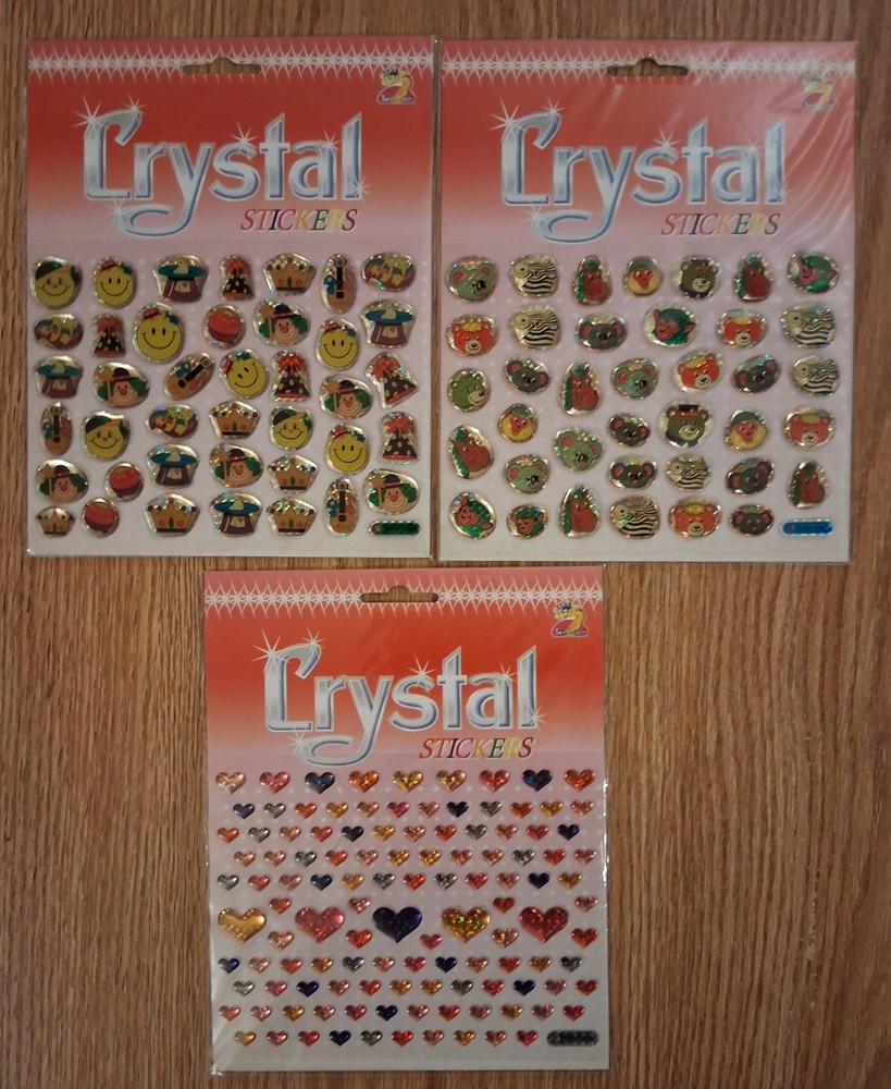 Crystal Sticker Packs