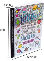 1000+ Cute Kids Stickers Book 40 Pages Scrapbook Planner Craft Reward Stickers