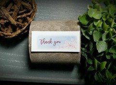 Matching Thank you Stickers labels 100 count match with Polymailers