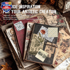 450 PCS Vintage Scrapbook Supplies Junk Journal Supplies, Scrapbook Supplies …