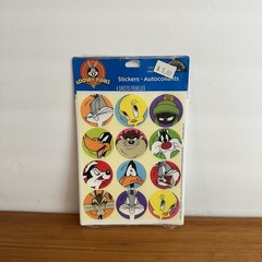 Hallmark Looney Tunes Warner Bros Stickers 4 Sheets 1997 New/Sealed in Packaging