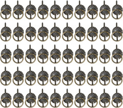 Metal Brad Fasteners, 50 Pcs Mini Brad Split Pins Brad Paper Fasteners